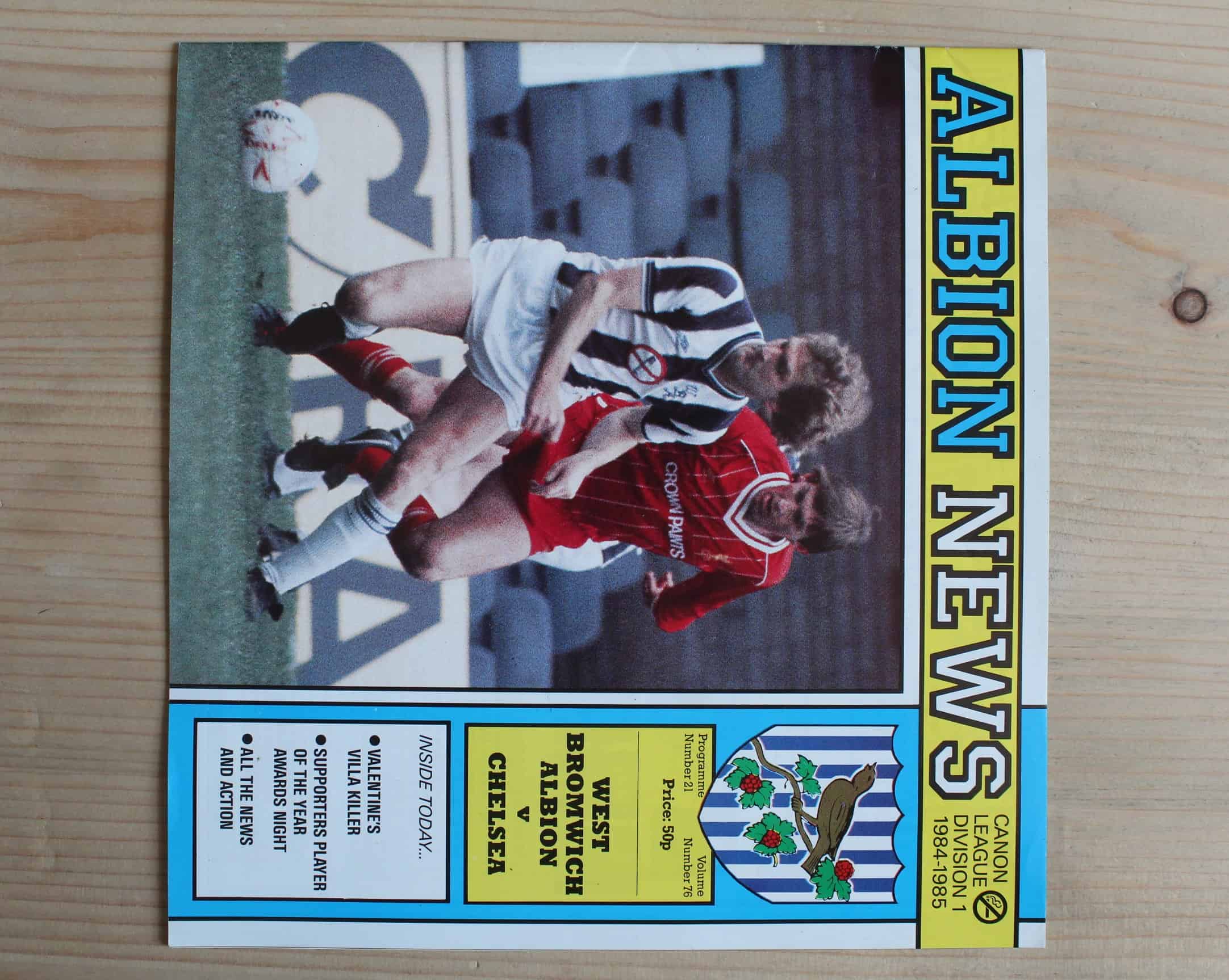 West Bromwich Albion FC  v Chelsea FC